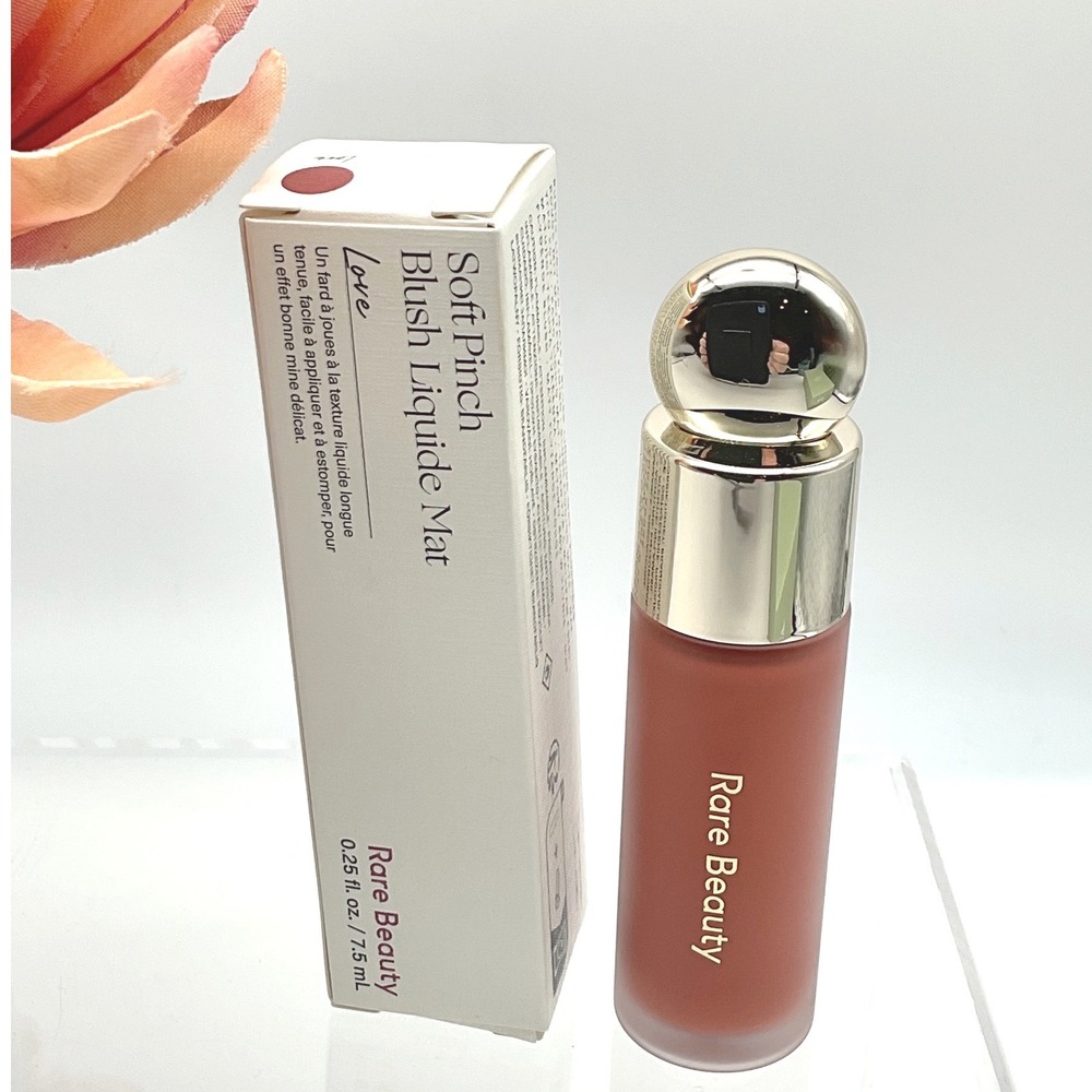 Rare Beauty Soft Pinch Liquid Blush Matte Love 0.25oz‎ New In Box